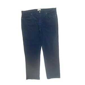 Hang Ten Straight‎ Leg Men's size 40x30 Navy Blue Corduroy Pants